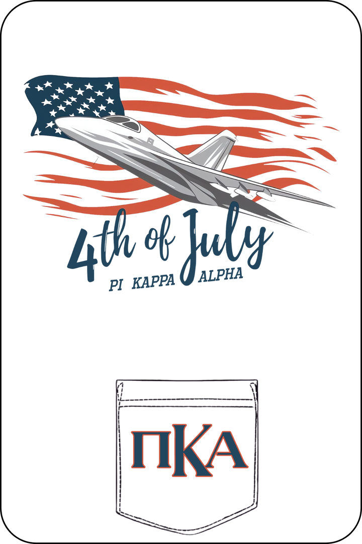 Custom 4th Of July Pi Kappa Alpha