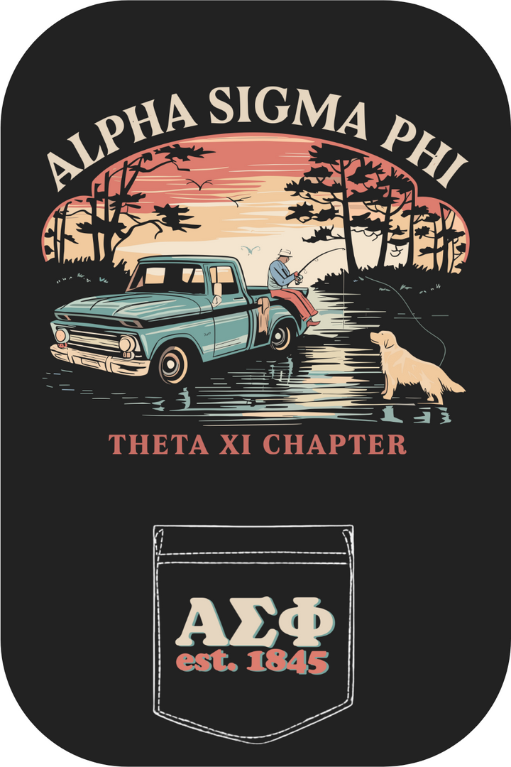 Custom Alpha Sigma Phi Theta Xi Chapter