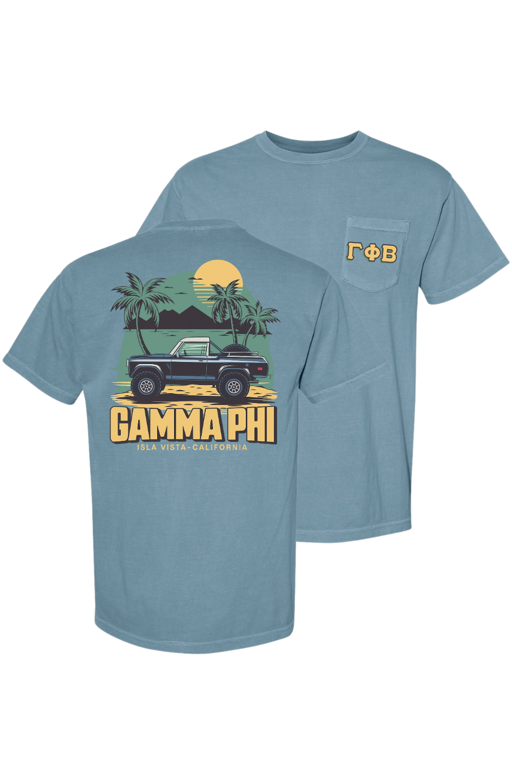 Custom Gamma Phi Isla Vista