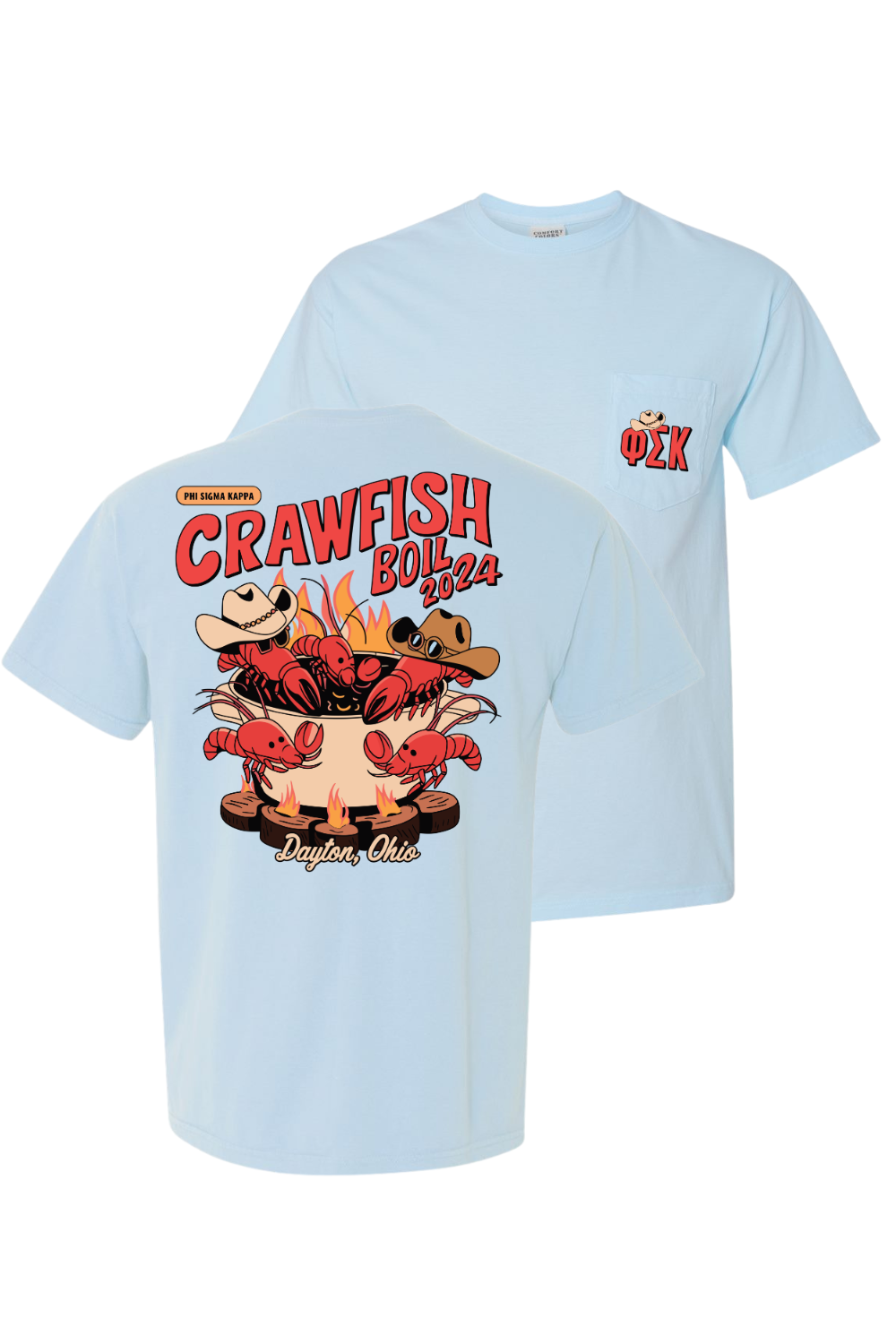 Custom Phi Sigma Kappa Crawfish Boil