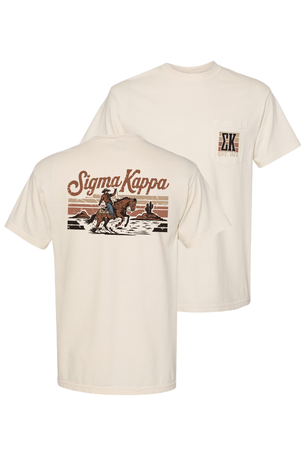 Custom Sigma Kappa Horse Back Riding