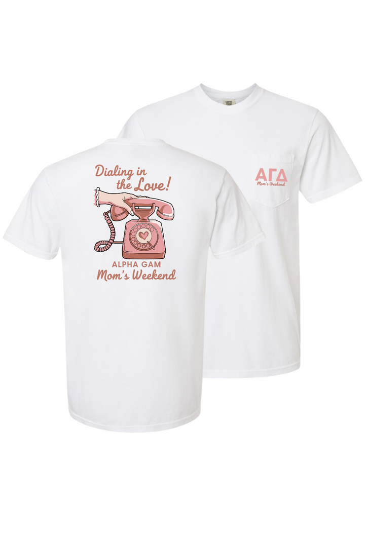 Custom Dialing In The Love Alpha Gam Mom's Weekend