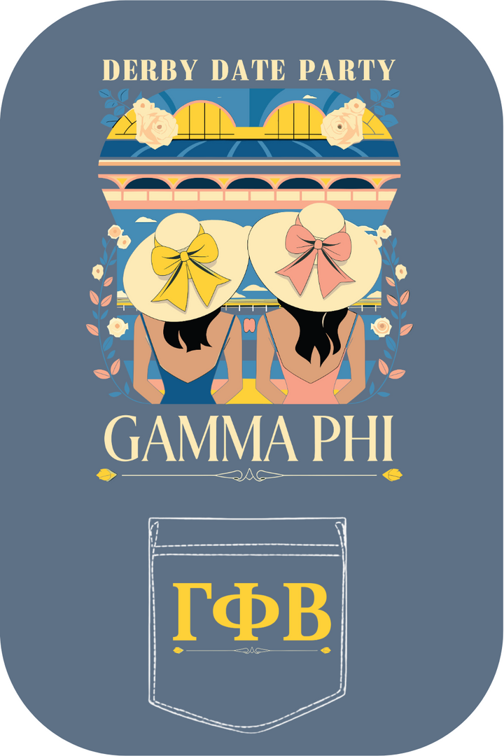Custom Derby Party Gamma Phi