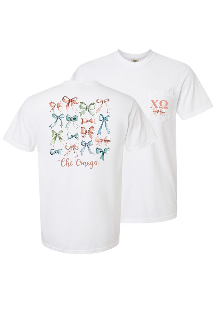 Custom Chi Omega Ribbons
