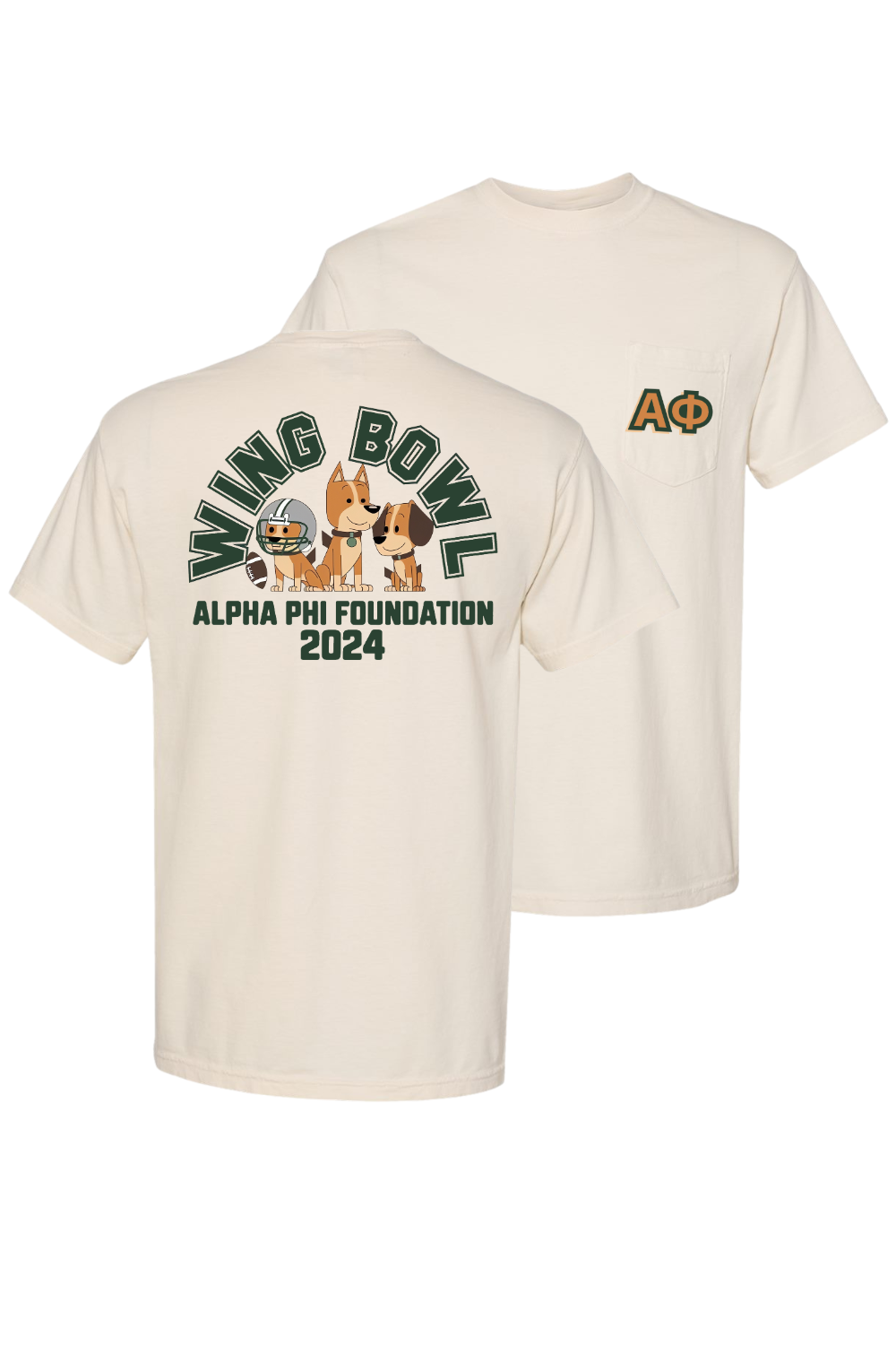 Custom Wing Bowl Alpha Phi Foundation