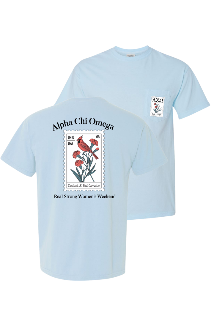 Custom Alpha Chi Omega Real Strong Women's Weekend