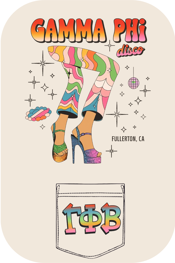 Custom Gamma Phi Disco