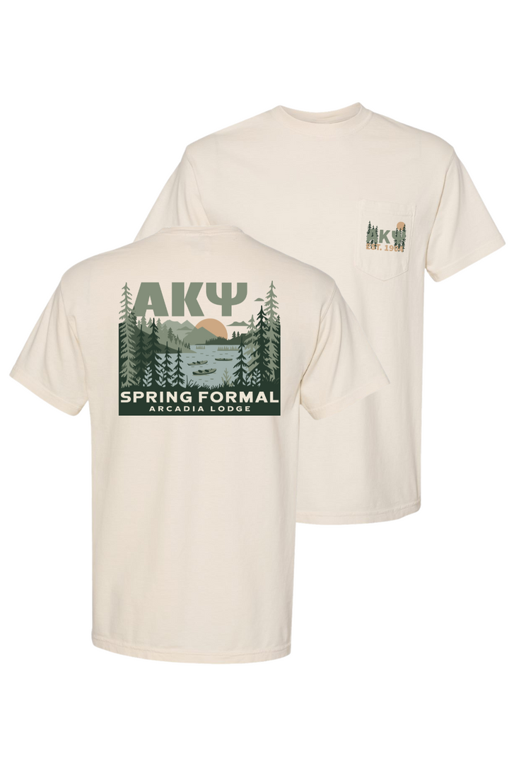 Custom Alpha Kappa Psi Spring Formal