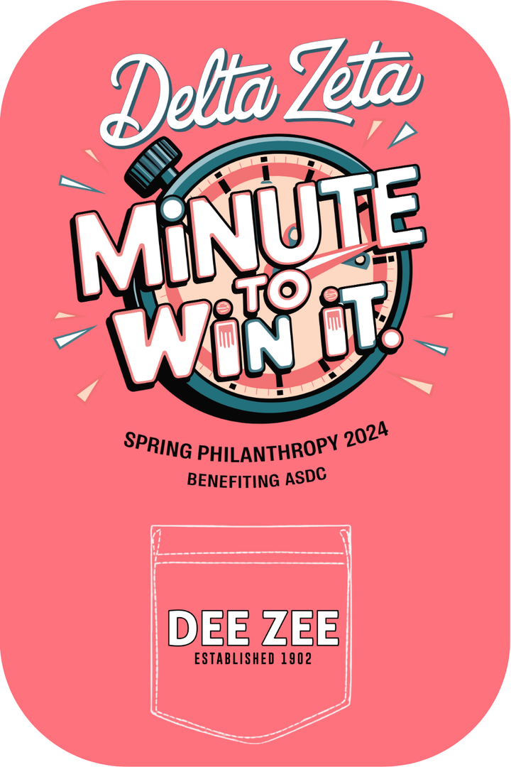 Custom Delta Zeta Minute To Win It