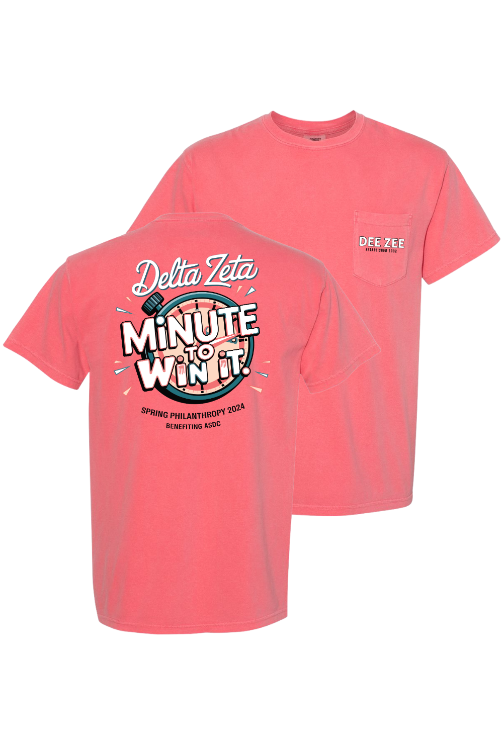 Custom Delta Zeta Minute To Win It