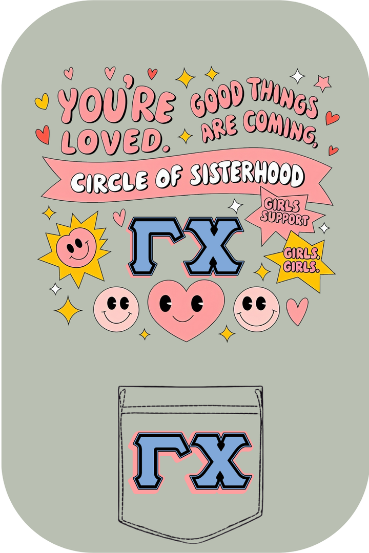 Custom You're Loved Circle Of Sisterhood