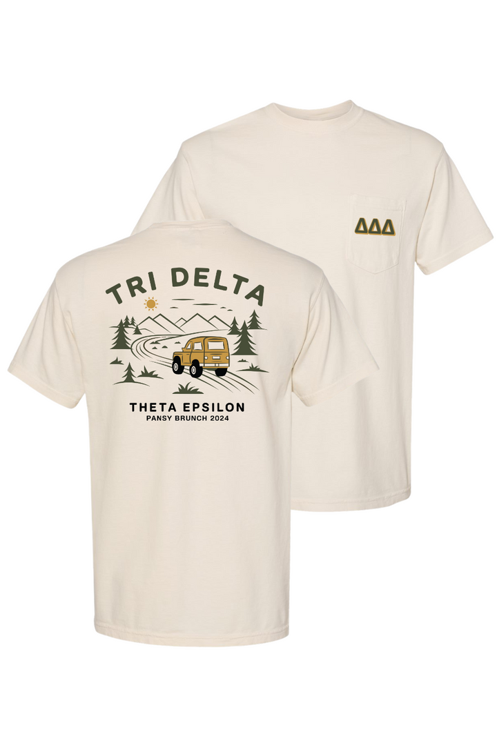 Custom Tri Delta Pancy Brunch Theta Epsilon
