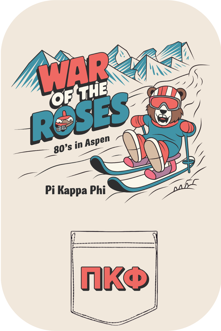 Custom War Of The Roses Pi Kappa Phi