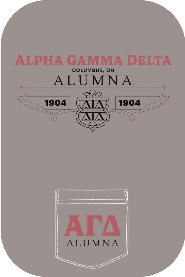 Custom Alpha Gamma Delta Alumna