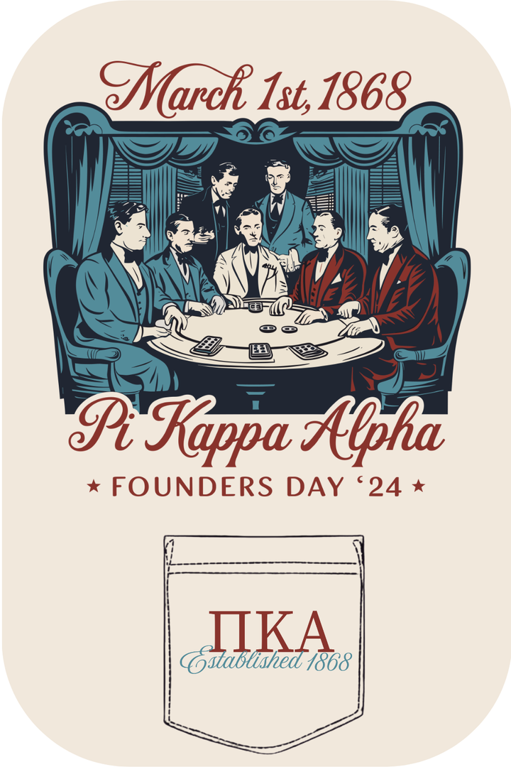 Custom Pi Kappa Alpha Founders Day