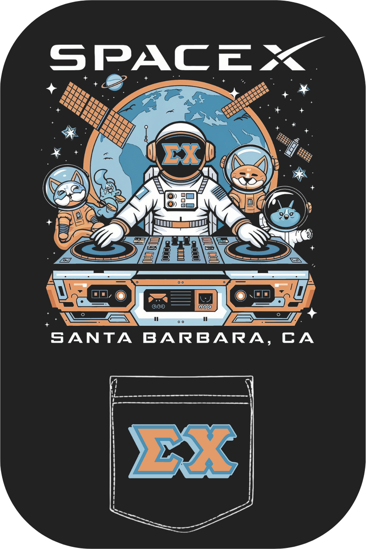 Custom Space X Sigma Chi