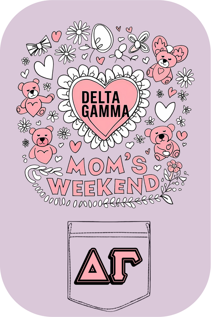Custom Delta Gamma Mom's Weekend