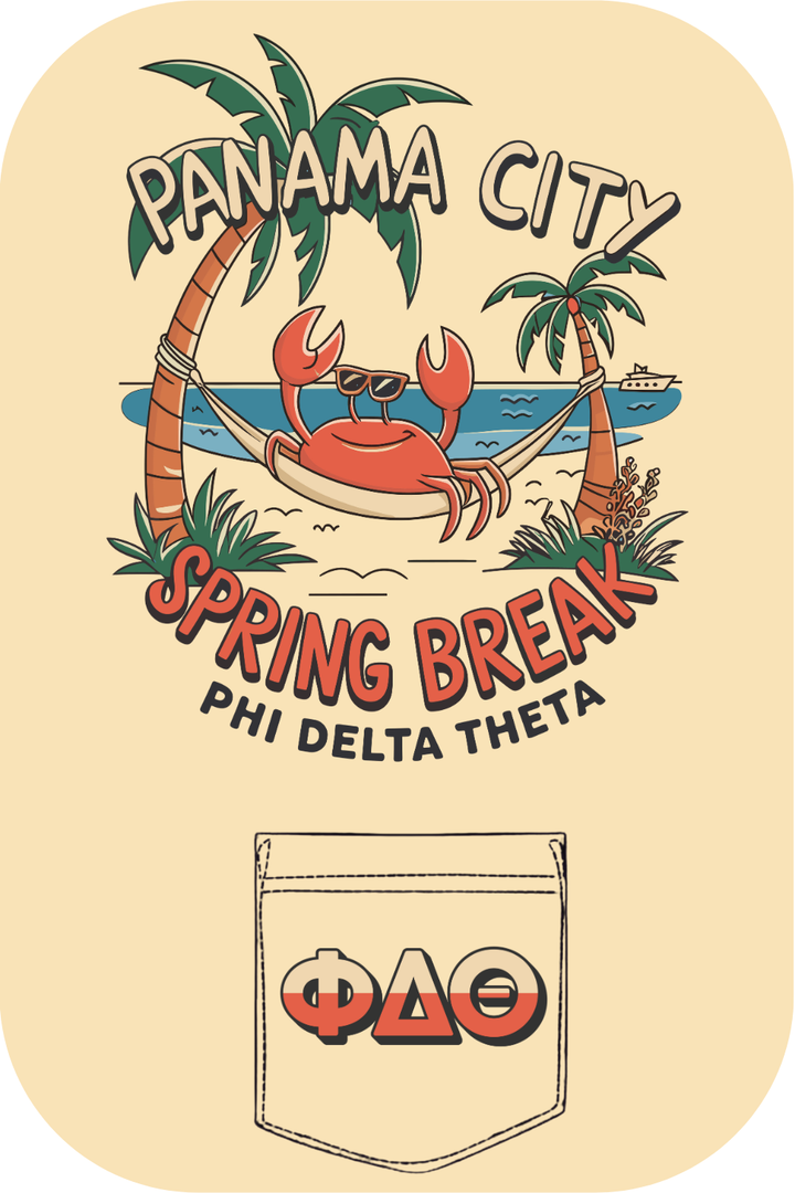 Custom Panama City Phi Delta Theta Spring Break