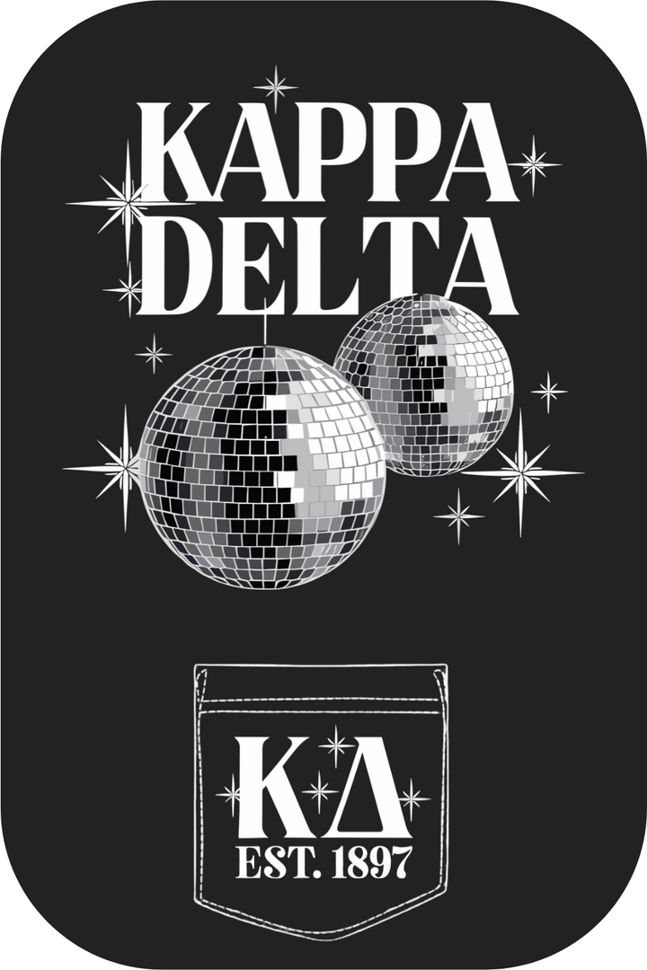 Custom Kappa Delta Disco Ball