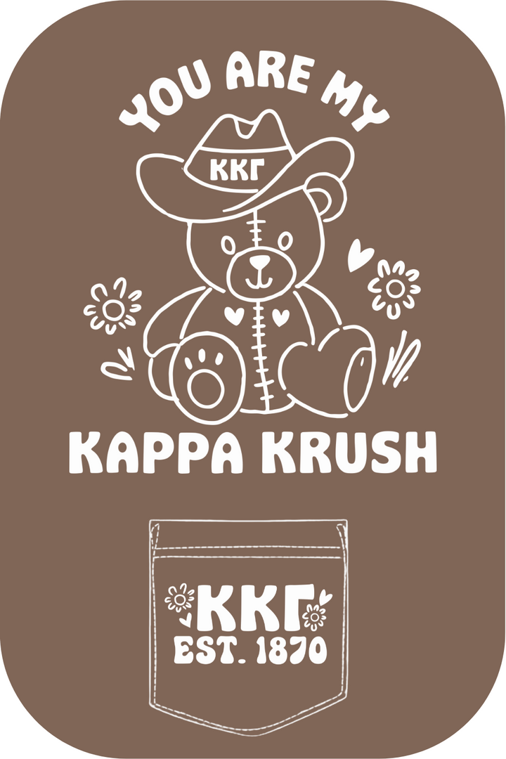 Custom You Are My Kappa Krush