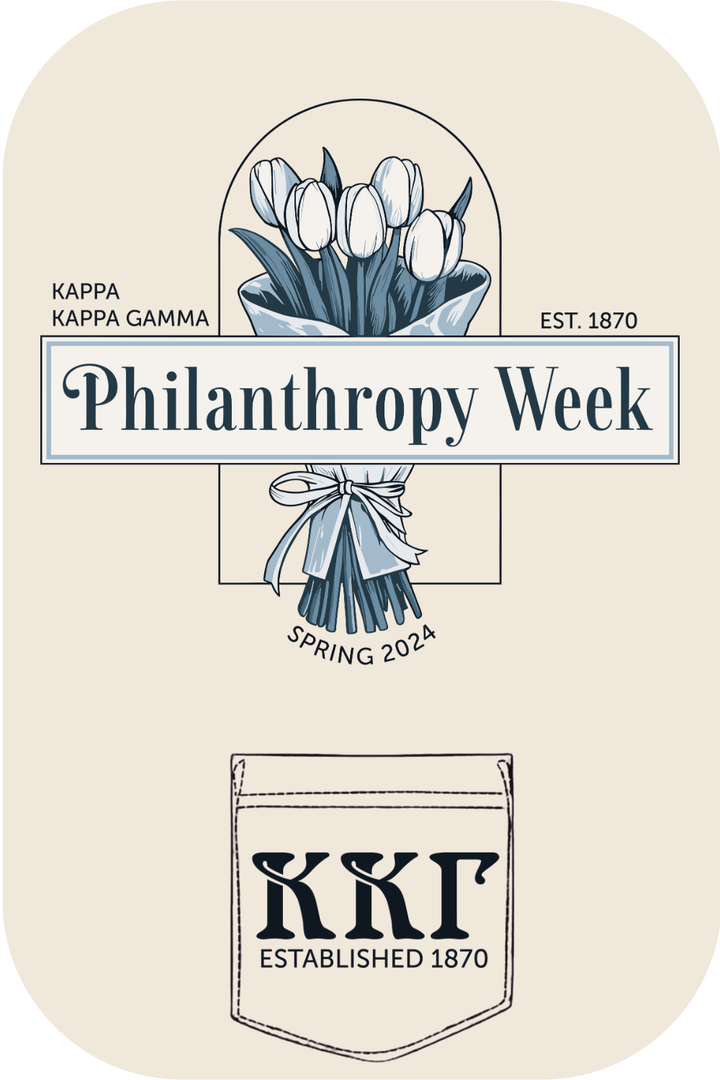 Custom Kappa Kappa Gamma Philantrophy Week