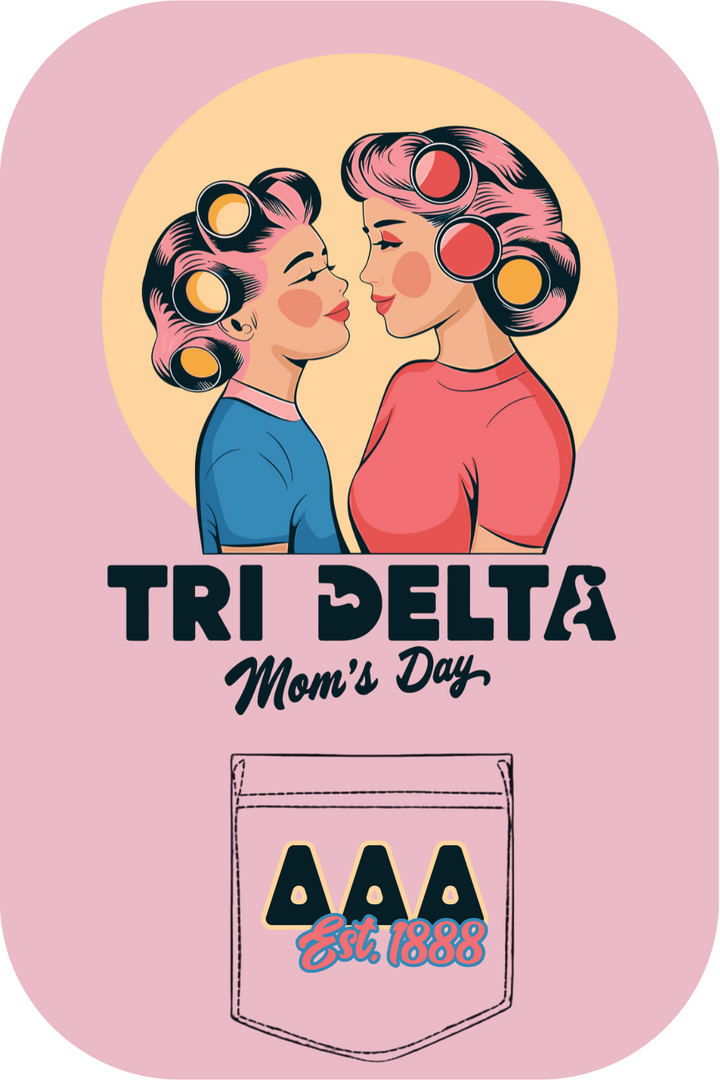 Custom Tri Delta Mom's Day