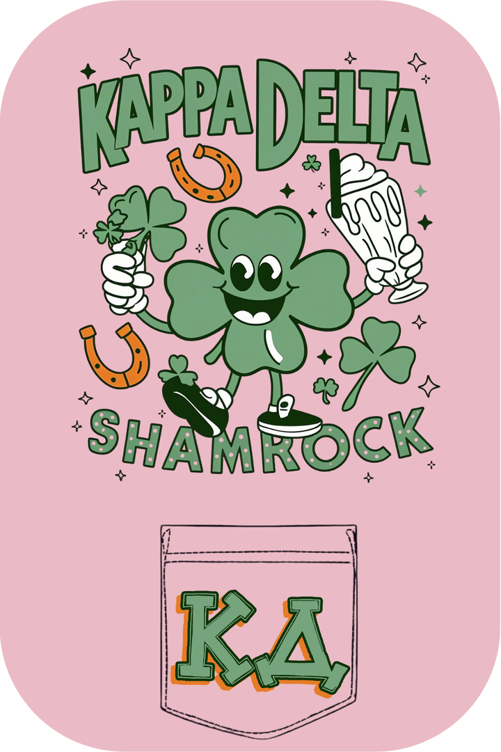 Custom Kappa Delta Shamrock