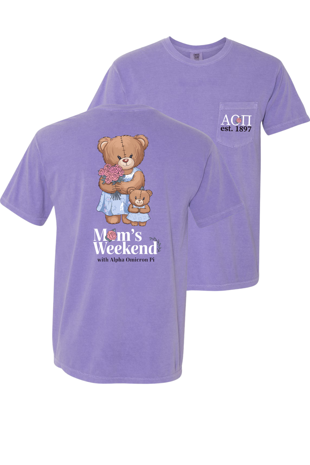 Custom Mom's Weekend Alpha Omicron Pi