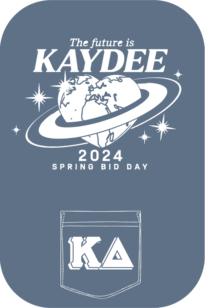 Custom The Future Is Kaydee Spring Bid Day