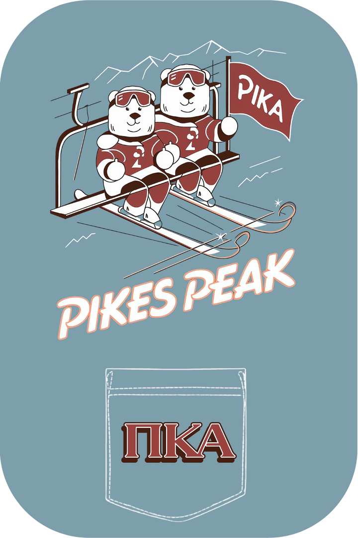 Custom Pi Kappa Alpha Snow Bear