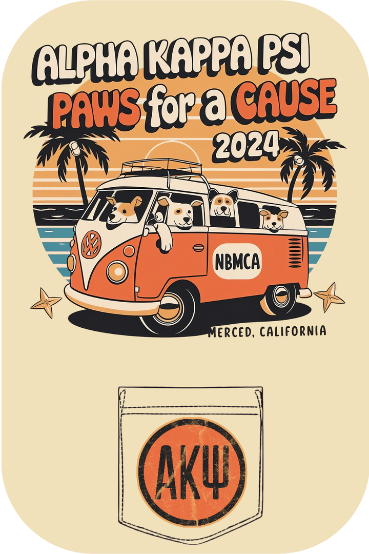 Custom Alpha Kappa Psi Paws For Cause