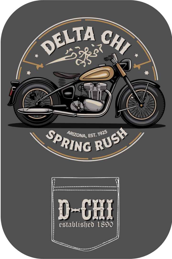 Custom Delta Chi Spring Rush