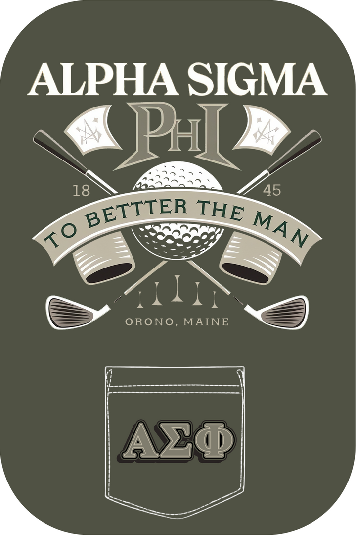 Custom Alpha Sigma Phi To Bettter The Man