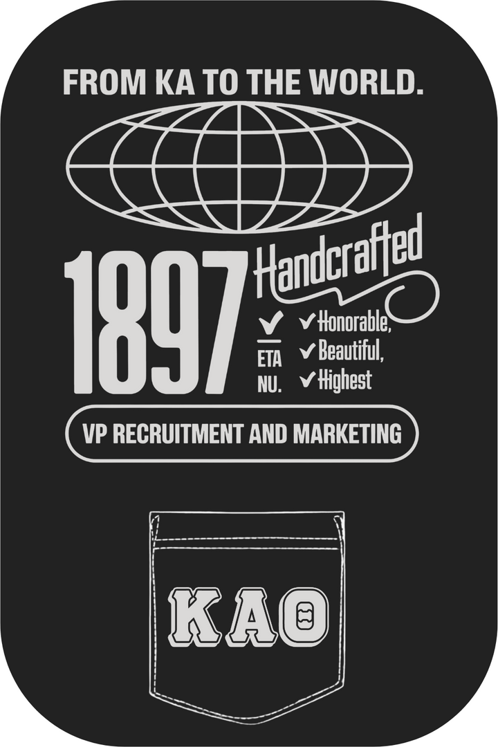 Custom From KA To The World Kappa Alpha Theta