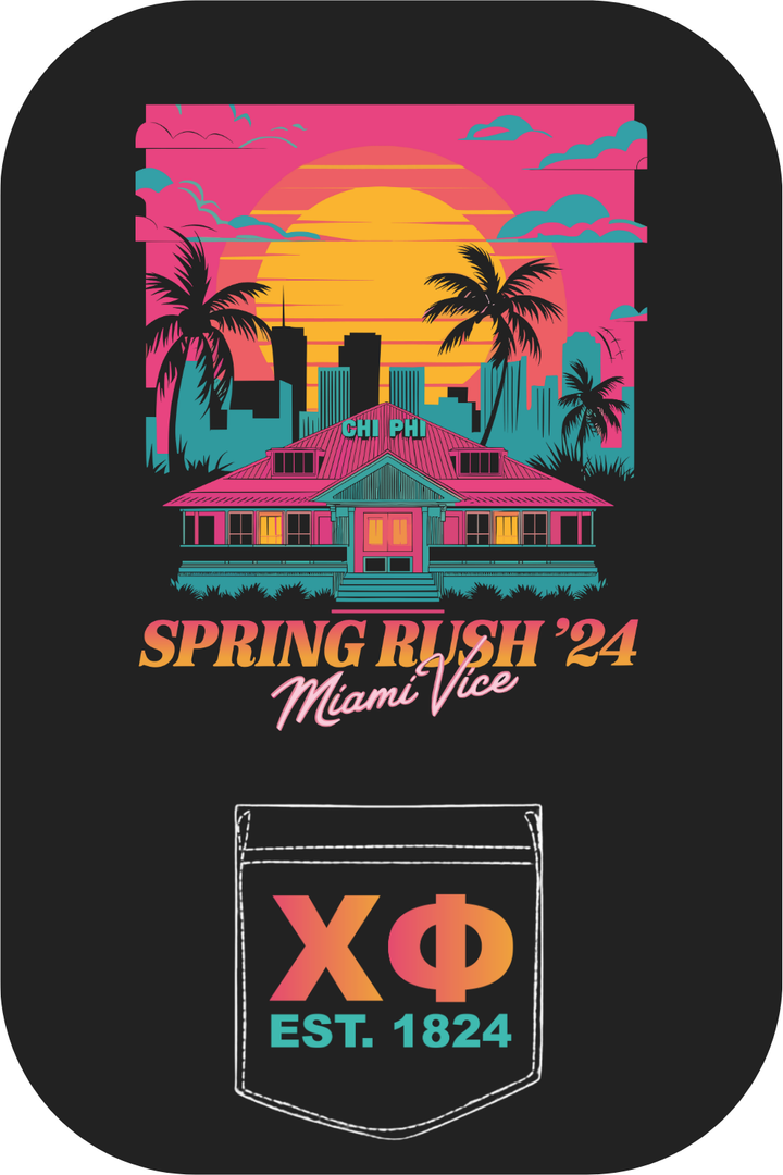 Custom Chi Phi Spring Rush