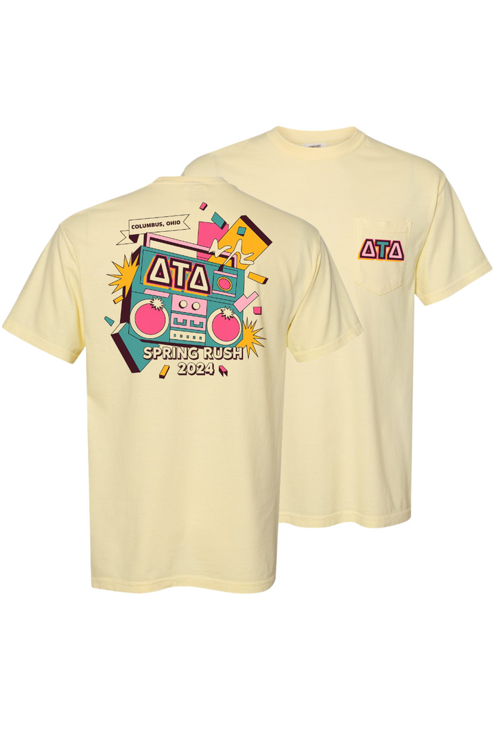 Custom Delta Tau Delta Spring Rush