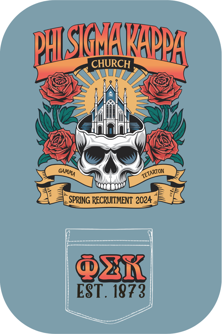 Custom Phi Sigma Kappa Spring Recruitment