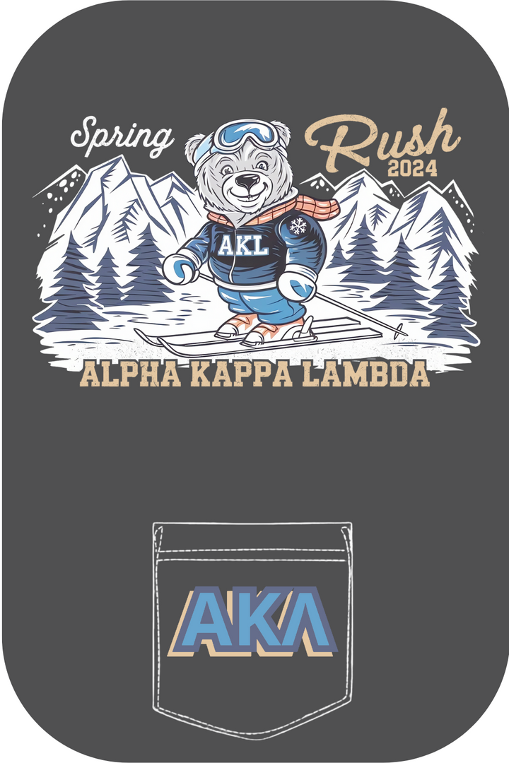 Custom Alpha Kappa Lambda Spring Rush