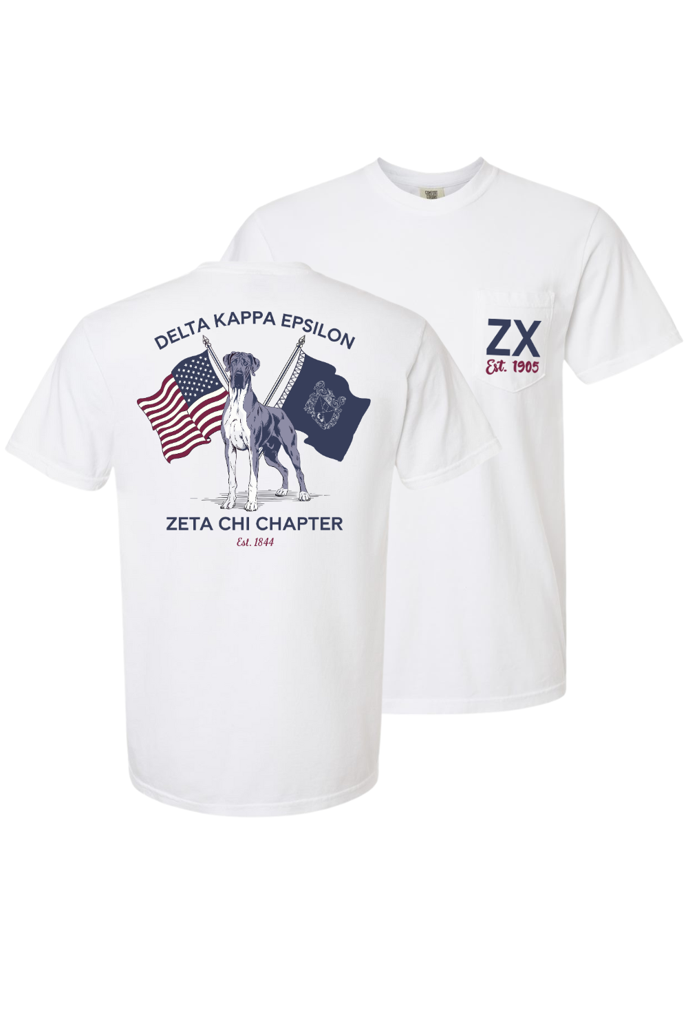 Custom Delta Kappa Epsilon Zeta Chi Chapter