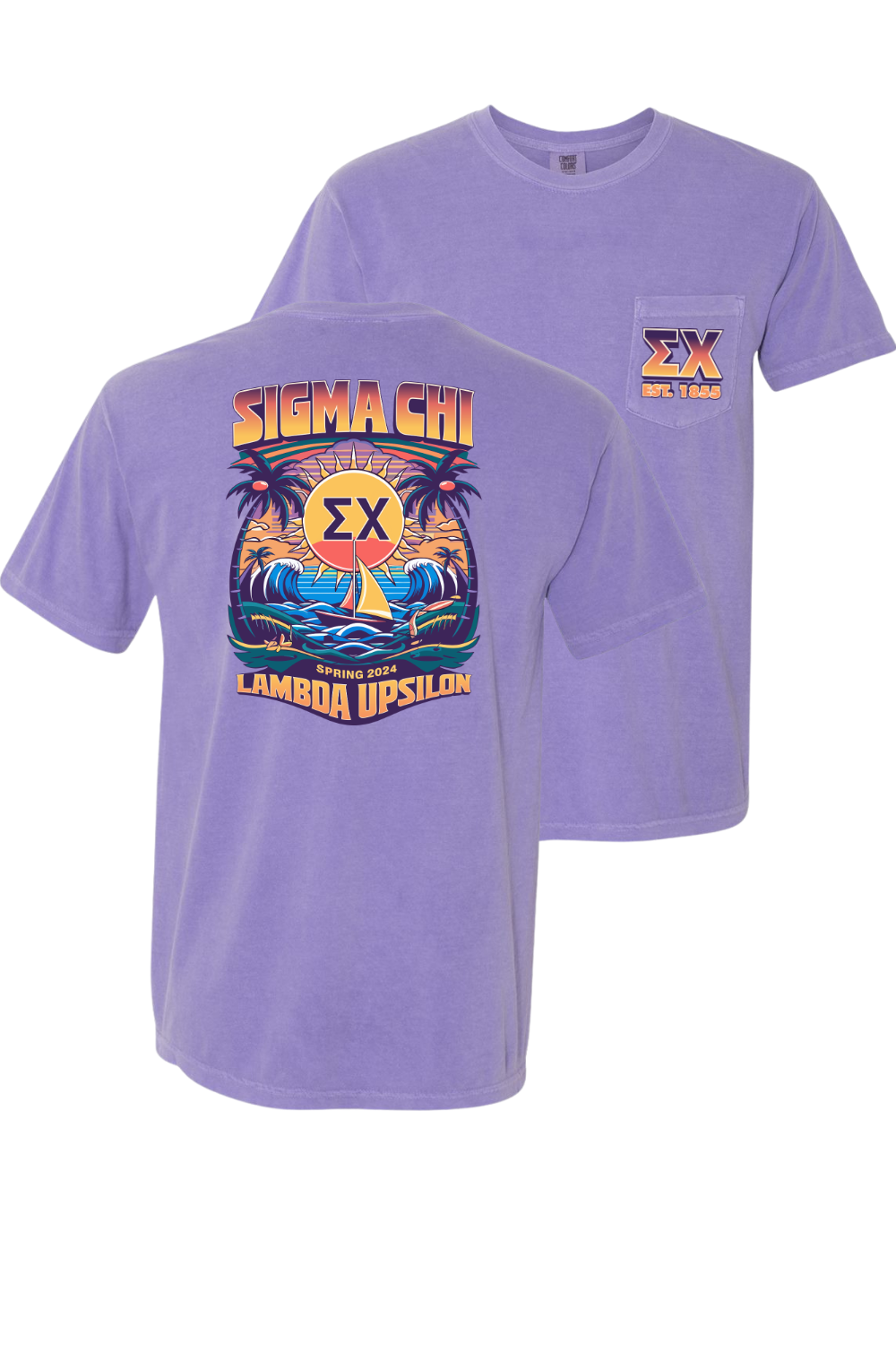 Custom Sigma Chi Spring Lambda Upsilon