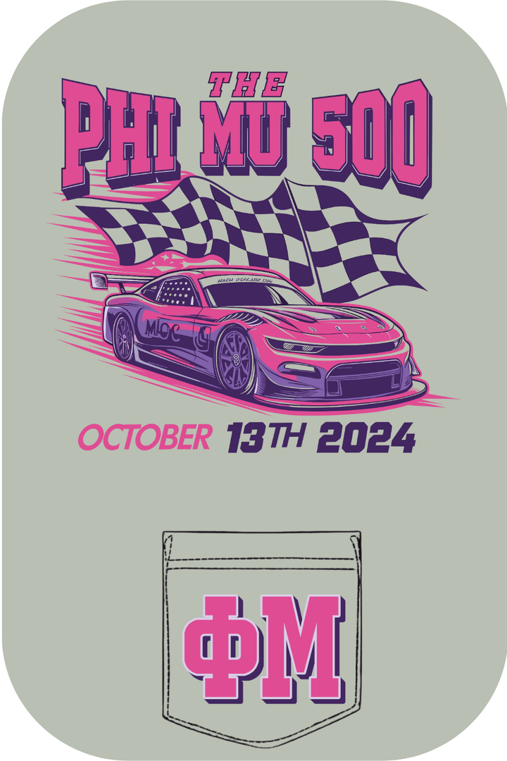 Custom The Phi Mu 500 Race Car