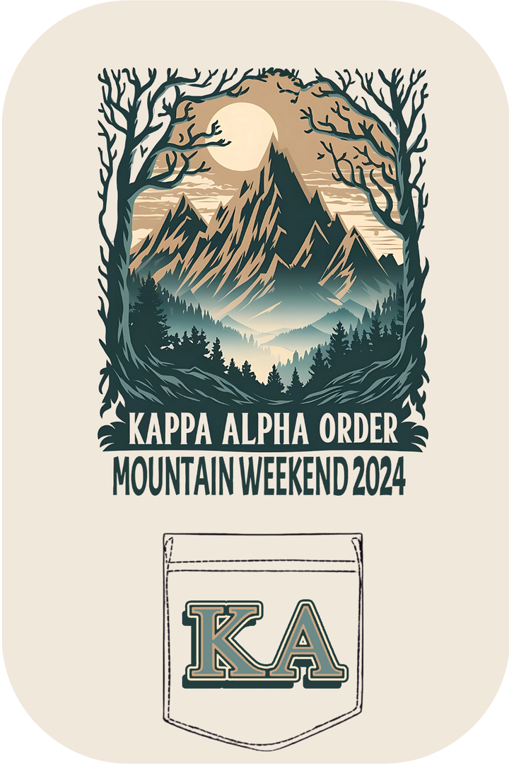 Custom Alpha Kappa Order Mountain Weekend