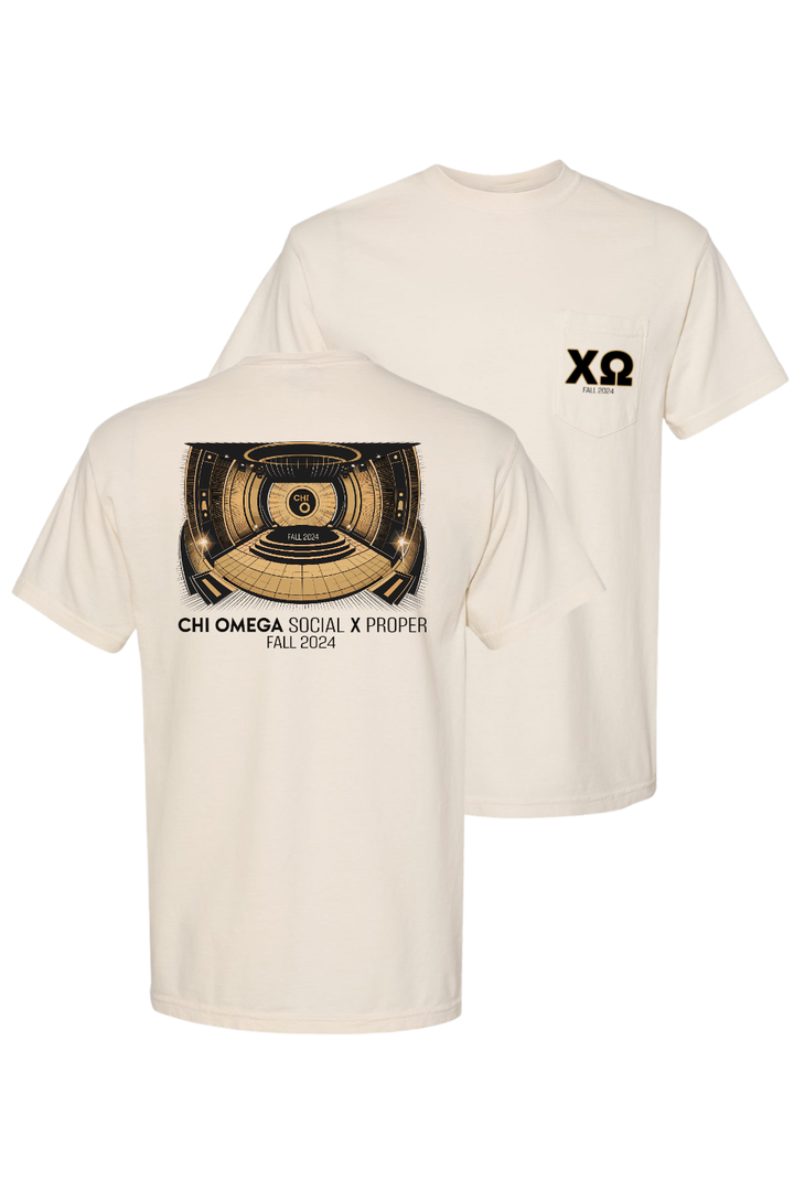 Custom Chi Omega Social X Proper Fall