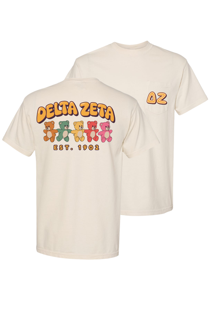 Custom Delta Zeta Teddy Bears