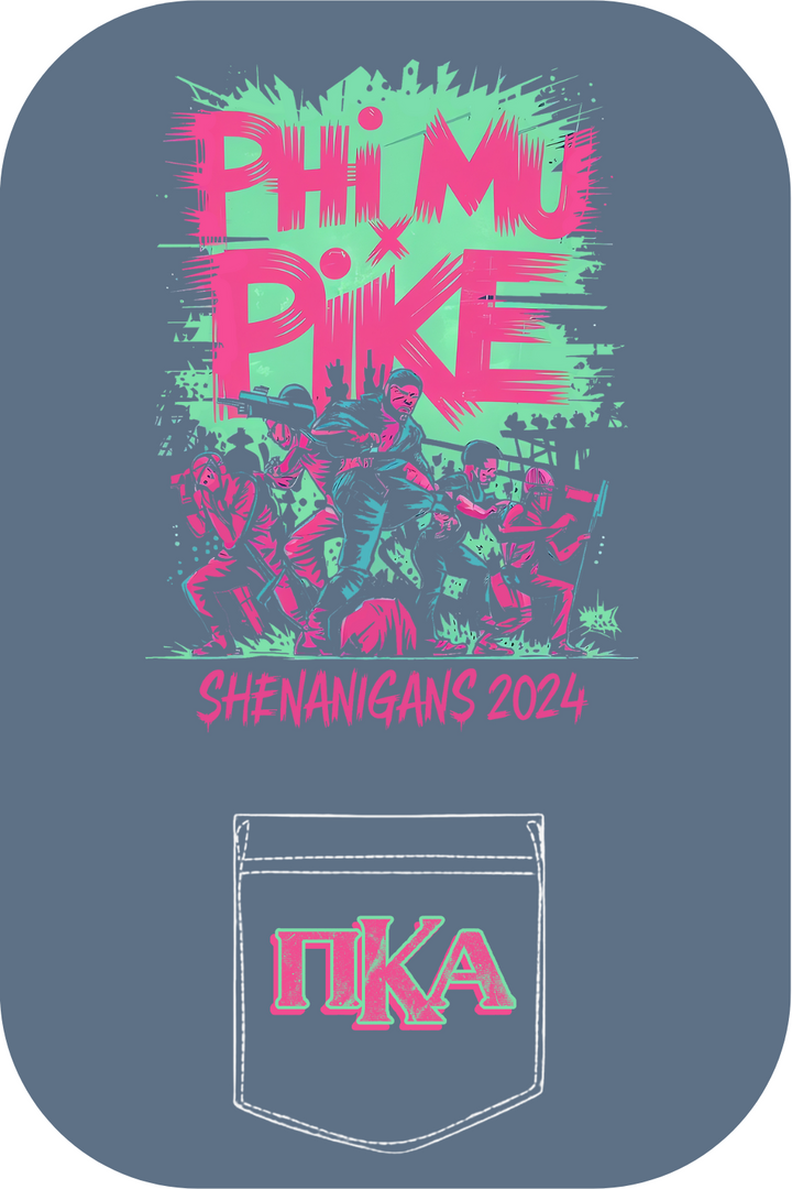Custom Phi Mu X Pike Shenanigans