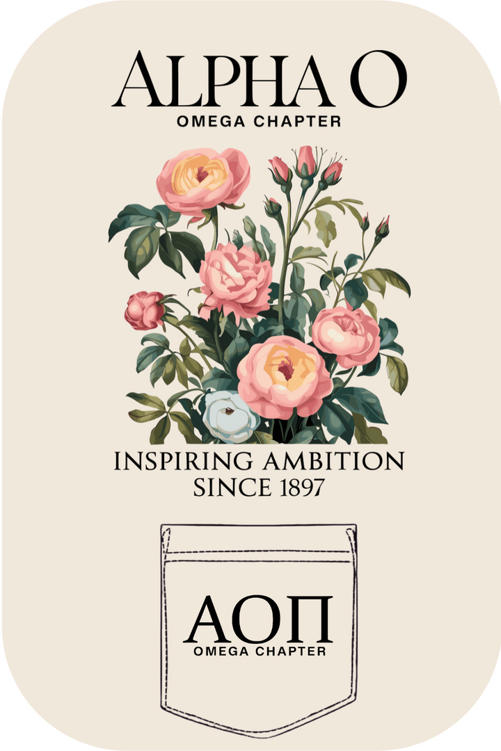 Custom Alpha O Omega Chapter Inspiring Ambition