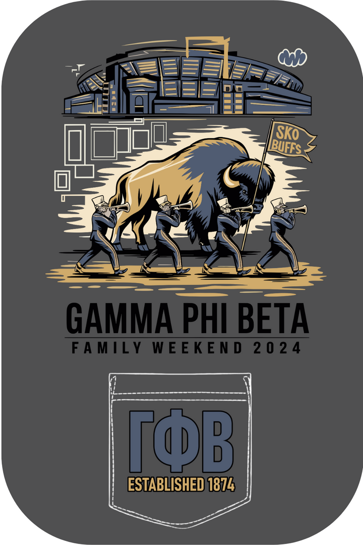 Custom Gamma Phi Beta Family Weekend