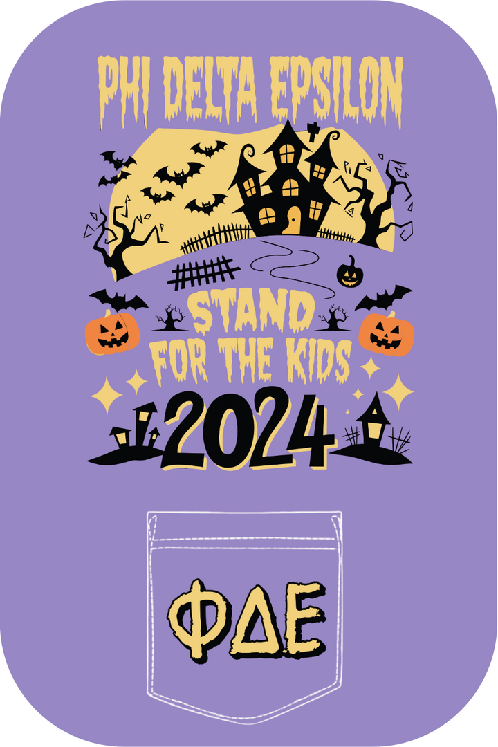 Custom Phi Delta Epsilon Stand For The Kids