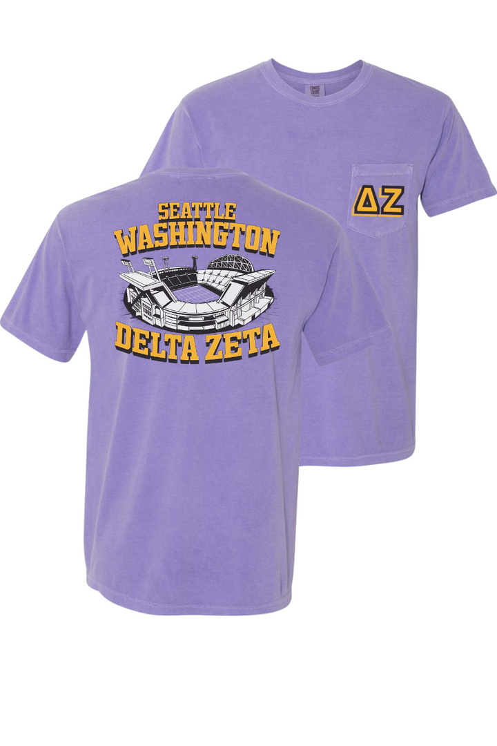 Custom Seattle Washington Delta Zeta