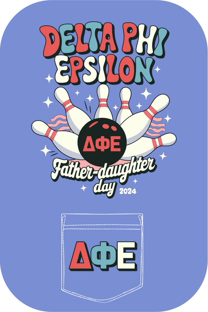Custom Delta Phi Epsilon Father Daughter Day